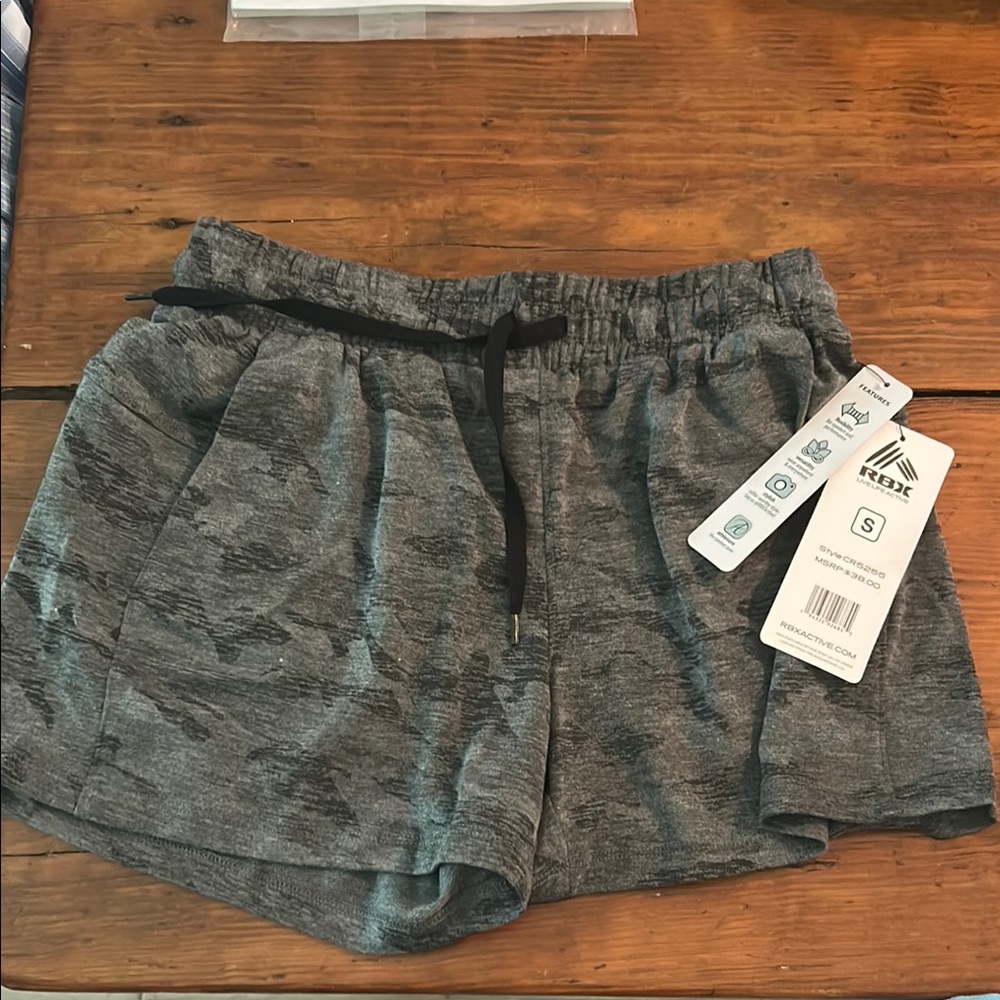 RBX Women's Gray Athletic Shorts